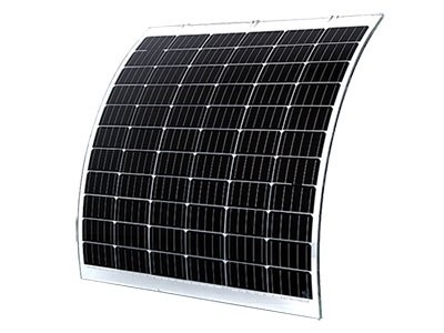 Panel solar monocristalino curvado LYD66MC-165
